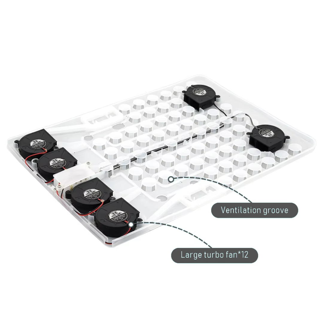 Enhance your experience with 5 more cooling fans!