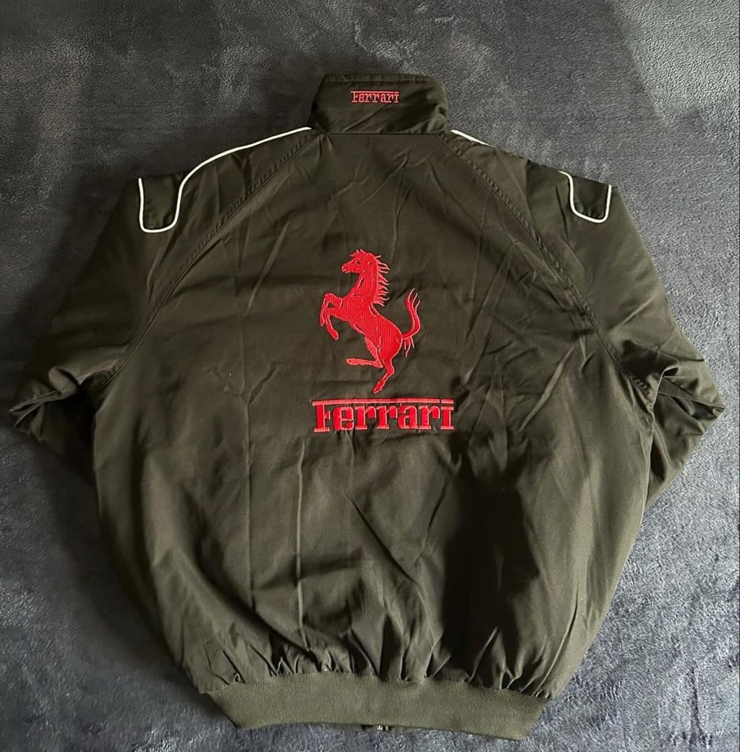 Jaqueta FERRARI F1 Vintage FULL BLACK