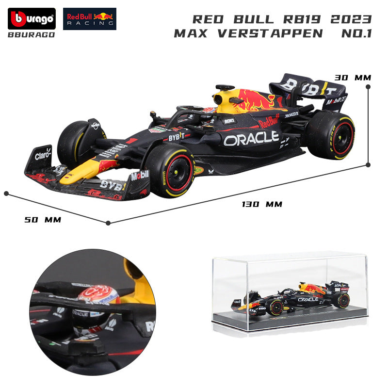 Miniatura Colecionável F1 Red Bull Max Verstappen 2023